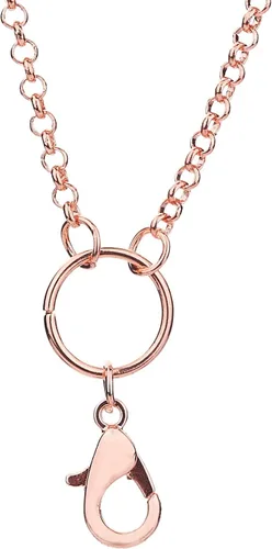 10 collares de cadena de cruz de acero inoxidable de 0.098in para medallón de memoria relicario de cristal, joyería al por mayor (color del metal
