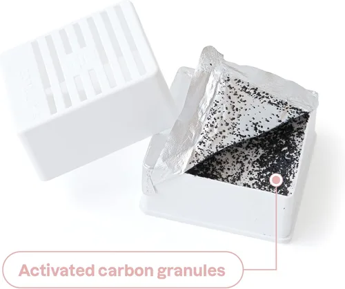 Miniatura 2 de ATTITUDE Purificador de aire para bebés, ambientador de carbón activado, removedor de olores, a base de plantas y minerales, vegano, néctar de pera