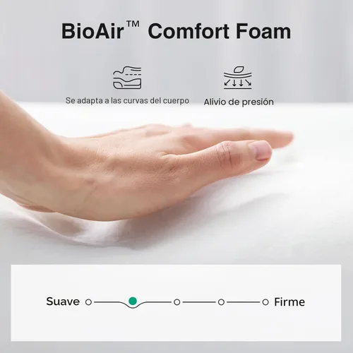 Miniatura 4 de Novilla Colchón individual de 6 pulgadas, colchón híbrido de espuma y resortes para un sueño reparador, colchón individual para niños, firmeza
