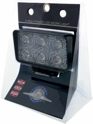 Miniatura 5 de United Pacific 6 LED de alta potencia rectangular conducción/luz de trabajo