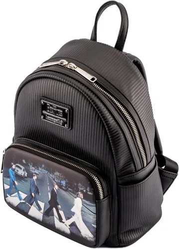 Miniatura 3 de Loungefly The Beatles Abbey Road - Bolso de hombro con doble correa para mujer
