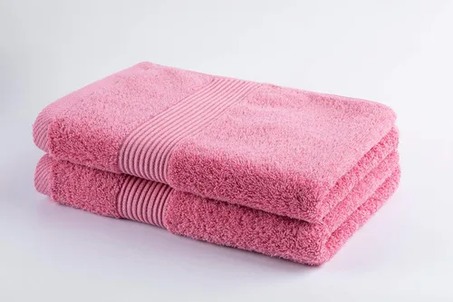 Miniatura 3 de Toalla de mano de 16 x 30 pulgadas, ultra suave y altamente absorbente, color rosa puro, duradera, para baño, hotel, spa, salón y gimnasio, juego
