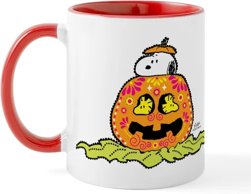 Miniatura 164 de CafePress Sincere Pumpkin Patch Mug Taza de café de cerámica de 11 oz (11.0 fl oz)