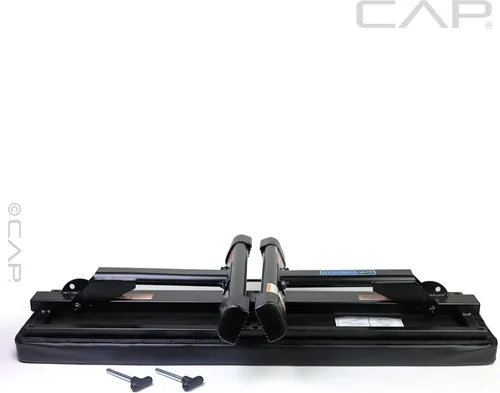 Miniatura 3 de CAP Barbell Strength - Banco plano plegable de alta calidad, color negro (FMIS-CS103F)