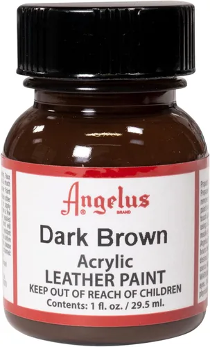 Miniatura 143 de Angelus - Pintura acrílica para cuero, 4 Fl Oz, color blanco - Pintura para cuero profesional flexible, resistente a grietas, arañazos
