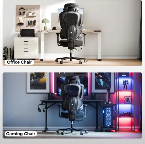 Miniatura 7 de EUREKA ERGONOMIC Typhon - Silla ergonómica de oficina, sillas de escritorio de oficina en casa, sillas de juegos para adultos, silla de oficina