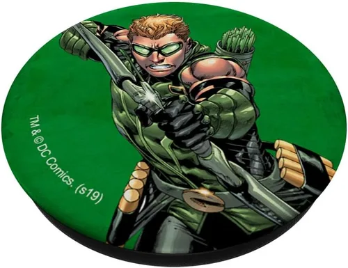 Miniatura 2 de PopSockets MagSafe PopGrip de flecha verde de la Liga de la Justicia para iPhone