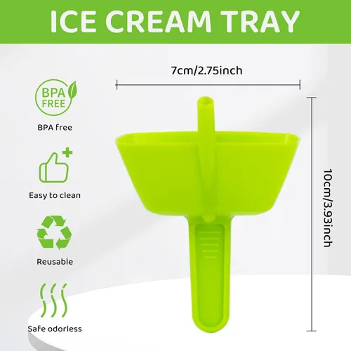 Miniatura 6 de Soporte para paletas sin goteo - Soporte para golosinas congeladas sin desorden con pajilla, soporte para helado sin goteo, soportes para paletas