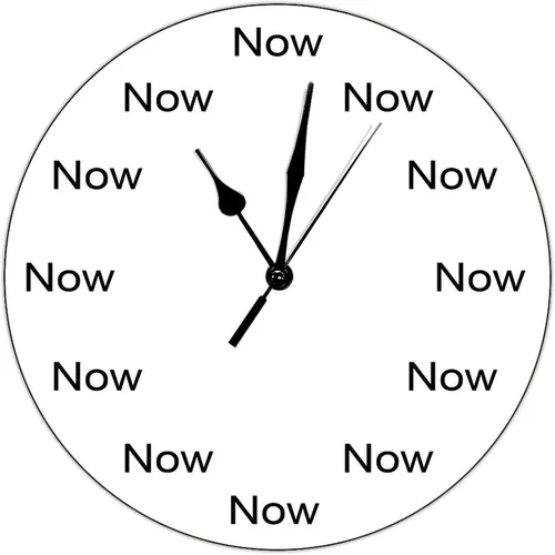 Reloj de pared digital Who Cares Jumbled Numbers Reloj de PVC de 10 x 10 pulgadas, silencioso sin tictac, decorativo para el hogar, cocina, baño,
