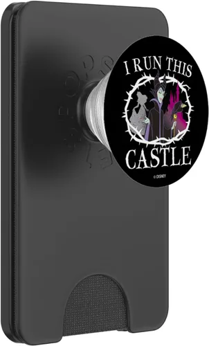Miniatura 7 de Disney Sleeping Beauty I Run This Castle - PopSockets Grip and Stand for Phones and Tablets, Negro