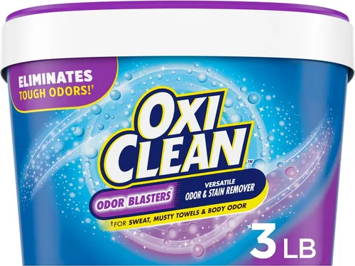Miniatura 11 de OxiClean Odor Blasters - Polvo versátil para quitar manchas de olores y lavandería, 5 libras
