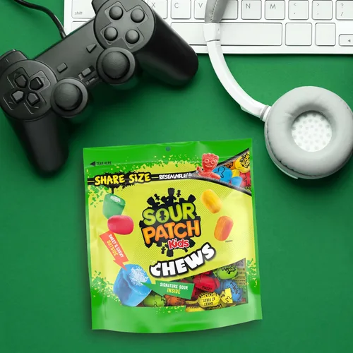 Miniatura 7 de SOUR PATCH KIDS Caramelos masticables suaves y masticables, tamaño compartido, 8.12 onzas