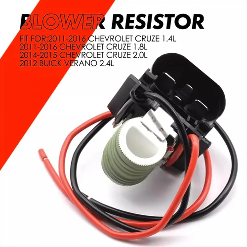 Miniatura 5 de Nueva resistencia de relé del motor del ventilador del radiador para Chevrolet Cruze Sonic Opel 620-658, 13360890, 13427161, 13427160, 13289627