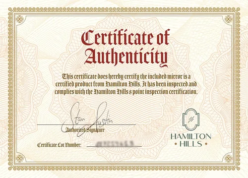 Miniatura 8 de Hamilton Hills Espejo con marco de metal negro cepillado de 24 x 36 pulgadas, espejo colgante de pared, diseño de esquina superior arqueada, espejo