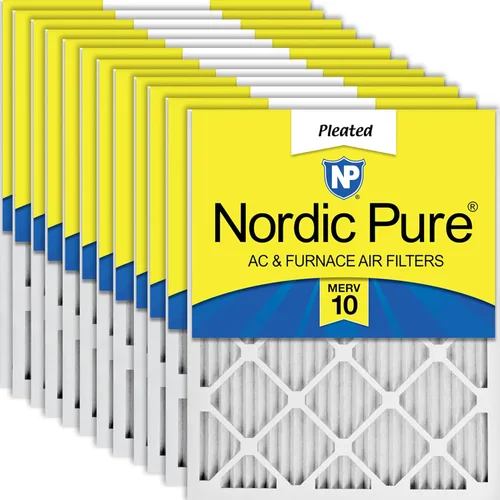 Miniatura 54 de Nordic Pure Filtros de aire para horno MERV 6 de 18 x 25 x 1 pulgadas (tamaño real: 17 1/2 x 24 1/2 x 3/4), color verde poliéster MERV 6, reduce