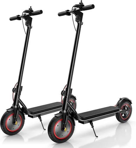 Miniatura 9 de Electric Scooter, 28/22 Miles Range, 28/23 MPH Speed, 10" Tire, 1000/500W Powerful Motor, Disc Brake & Smart APP, with Lights, Portable Foldable