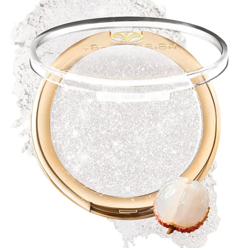 Miniatura 12 de YOUNG VISION Polvo Compacto Iluminador, Polvo de Contorno de Brillo Natural Horneado y Resaltador Facial, Libre de Crueldad, Maquillaje de Resaltado