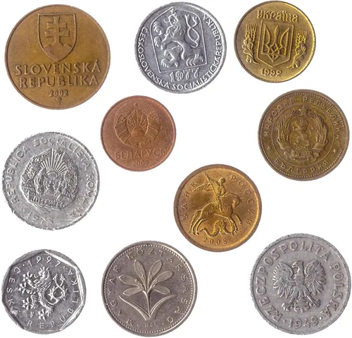 Miniatura 37 de LOTE de 28 Monedas Diferentes de la UE (Colección PRE-Euro) - Monedas Coleccionables, Monedas Antiguas para Álbum o Exhibición