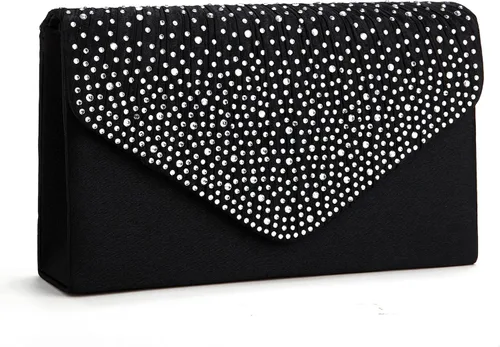Miniatura 3 de Fateanuki Bolso de noche para mujer bolso de mano y bolso de mano bolso de hombro bolso cruzado para mujeres bodas banquetes