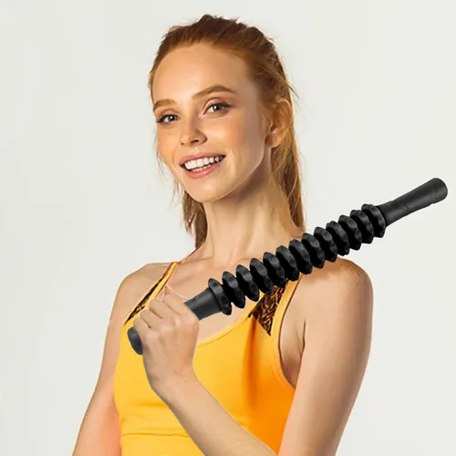 Miniatura 3 de ZanLLW - Barra de rodillo muscular, barra de masaje de tejido profundo para atletas, terapia muscular para corredores, Lipo Stick para aliviar