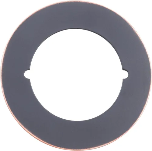 Miniatura 3 de Placa de cicatriz, 2-1/8" diámetro interior, 3-1/2" diámetro exterior, latón antiguo por Stone Harbor Hardware