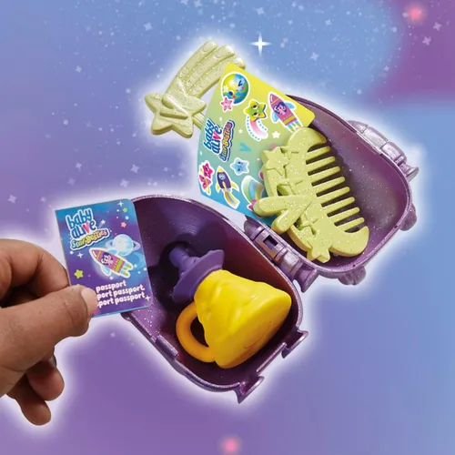Miniatura 7 de Muñeca Baby Alive Star Besties, Lovely Luna, muñeca temática del espacio de 8 pulgadas para niños y niñas de 3 años en adelante, accesorios