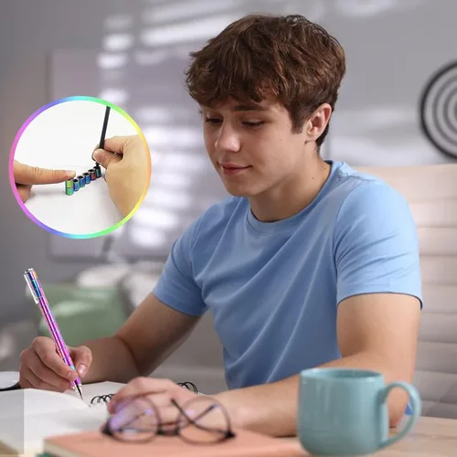 Miniatura 3 de TYJHAFN Regalos de Bolígrafo Fidget para Novio - Novedosos Rellenos de Calcetín Navideño para Hombres Mujeres Adultos, Bolígrafos Gadgets Geniales