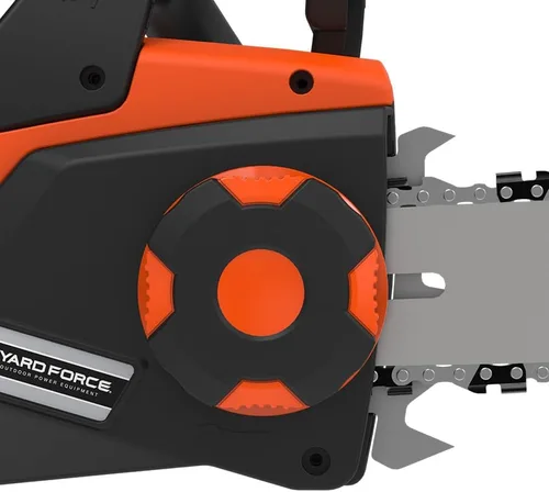 Miniatura 3 de Yard Force Motosierra eléctrica de 16 pulgadas YF1516CS con lubricación automática, tensión de barra de cadena sin herramientas, interruptor