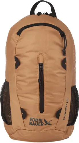 Miniatura 13 de Eddie Bauer Stowaway Mochila Empacable Viaje Exterior Ligera Plegable Duradera Poliéster Ripstop 30L - Cereza Negra