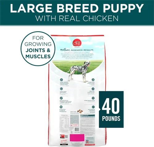 Miniatura 8 de Purina ONE Plus Fórmula Seca para Cachorros de Raza Grande - Bolsa de 40 lb