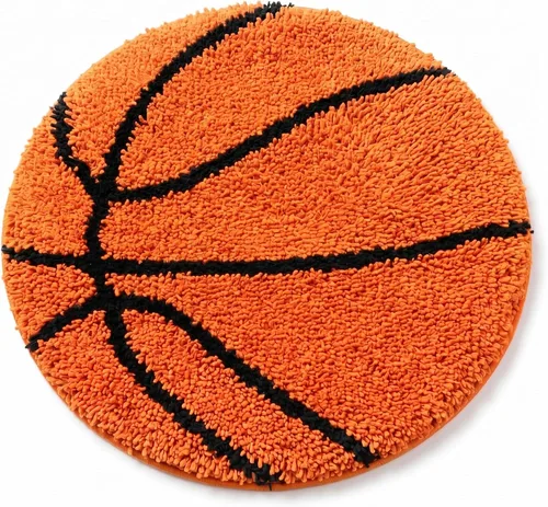 Miniatura 11 de Funtery - Alfombra de fútbol para decoración de habitación de niños, 32 x 20 pulgadas, antideslizante, absorbente, deportiva, suave, alfombra