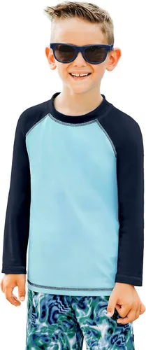 Miniatura 7 de City Threads camisa de manga larga con protección solar SPF 50+, peplo, rash guard para niña