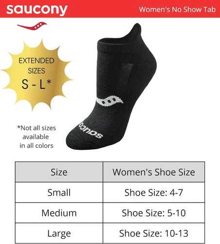 Miniatura 3 de Saucony 816 pares de calcetines deportivos con lengüeta en el talón para mujer, disponibles en tallas S, M, L