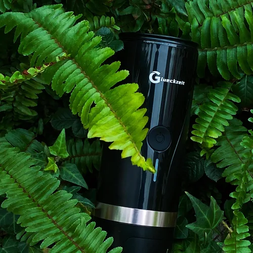 Miniatura 2 de Black Fast - Cafetera portátil de 3 minutos para café expreso con autocalentamiento en cualquier lugar con estuche de viaje incluido, funciona