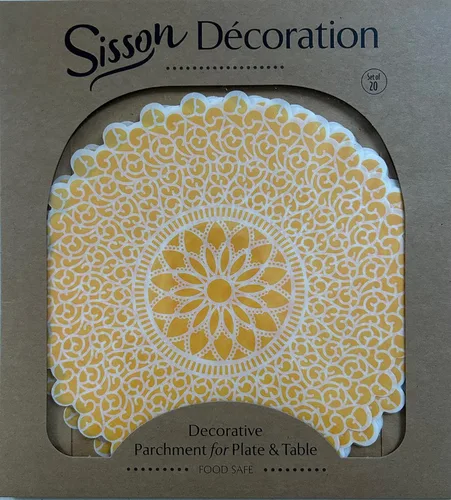 Miniatura 9 de Hojas de papel pergamino para tablas de queso y embutidos, hojas de Sisson Distribution (paquete de 20) (hojas de artista)