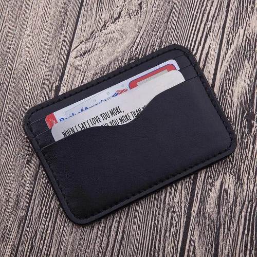 Miniatura 4 de Tarjeta de inserción de cartera, regalos para hombres, esposo, de esposa, novia, novio, regalos de cumpleaños, mini nota de amor, regalo de San