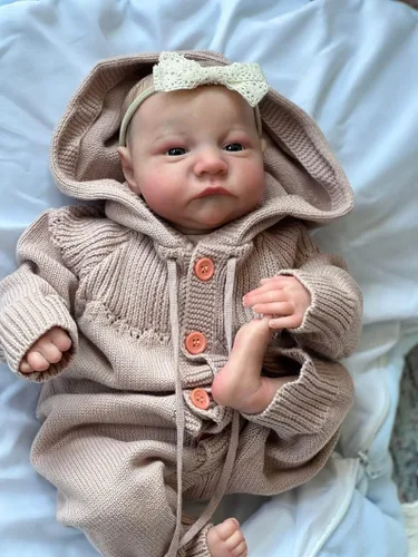 Miniatura 6 de iCradle Reborn - Muñeca de silicona realista de 19 pulgadas, regalo de cumpleaños para niños de 3 años en adelante