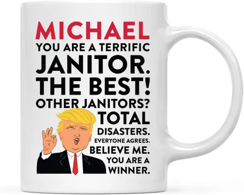 Miniatura 9 de Andaz Press Custom Trump Manual - Taza de café (11.0 fl oz), Actor, 1