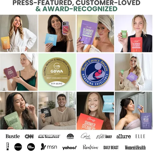 Miniatura 8 de Cleverfy Shower Steamers - Aromaterapia - Regalos de cumpleaños para mujeres, mamá, esposa, abuela, ella, mejor amiga, hija, hermana, adolescentes