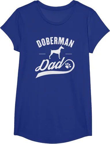Miniatura 26 de Doberman Dad - Camiseta para amante del dueño del perro, Negro, S