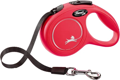 Miniatura 23 de FLEXI Nueva Correa Retráctil Clásica de Cinta para Perros Grandes Hasta 110 Libras – 26 Pies, Negra Correa de Paseo para Mascotas Sin Enredos