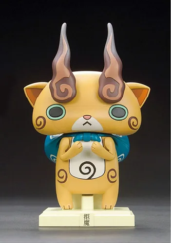 Miniatura 2 de DAPANDA Yo-Kai Watch 06 Figura Komajiro Kit de modelo de plástico Youkai Yo-Kai Watch Corea Ver., Amarillo, Caja