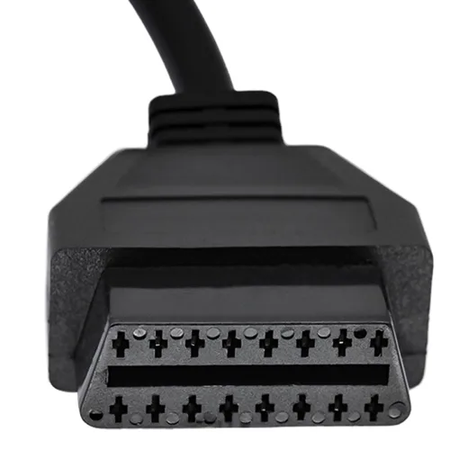 Miniatura 6 de Adaptador de diagnóstico para motocicleta 6Pin a OBD2 OBD2 Cable CANBUS para motocicleta Kawa-Saki, compatible con escáner de diagnóstico