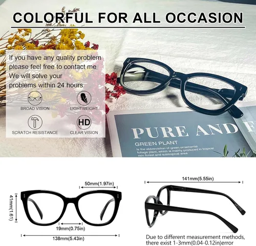 Miniatura 5 de OCCI CHIARI Gafas de lectura elegantes para mujeres con marco pequeño
