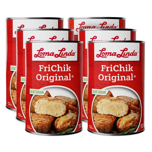 Miniatura 5 de Loma Linda - Sustitutos de carne a base de plantas una lata (37.5 oz) (FriChik)