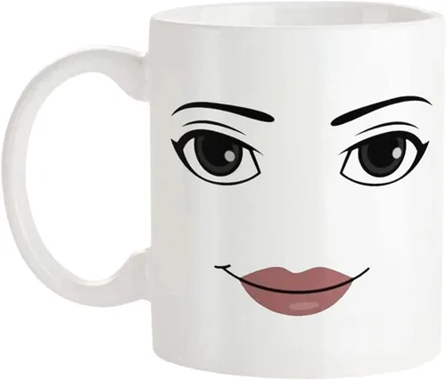 Miniatura 2 de Fonhark Juego de tazas divertidas para jugadores, tazas de cara de hombre y mujer, regalo de cumpleaños, taza de café blanca de 11 onzas