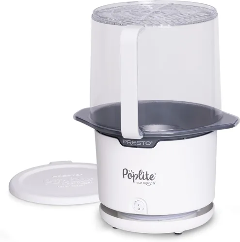 Miniatura 2 de Presto 04812 PopLite Our Munch - Palomitas de maíz para hacer palomitas de maíz, tamaño familiar, cuenco integrado para servir, diseño compacto, 15