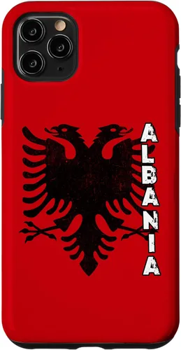 Miniatura 12 de Funda para iPhone 13 Pro Albania Bandera de Albania Double Eagle Flamuri Shqiperia