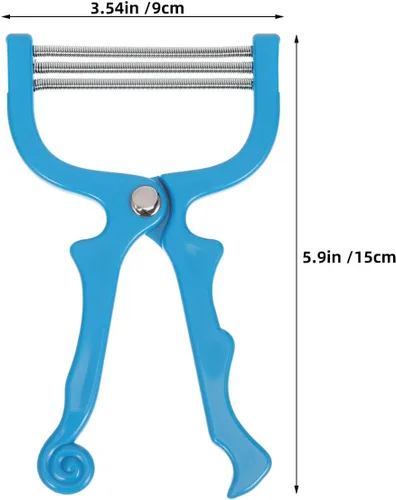 Miniatura 2 de 4pcs Manual Facial Epilator for Women, Stainless Steel Spring Hair Remover, Portable Threading Shaver, Handheld Hair Coil for Face, Chin, Upper Lip