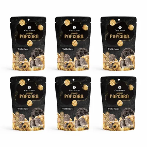 Miniatura 12 de CHEF POPPIN Palomitas de maíz con sabor gourmet de estilo asiático, sin OMG, Air Popped, paquete múltiple de 0.71 onzas